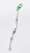 kissing fish beaded keychain bag charm